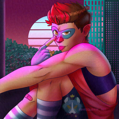 Shadowstar_Art Vaporwave PFP
